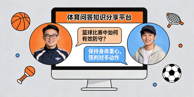 体育问答知识分享平台 - 专家与用户在问答平台上交流体育知识